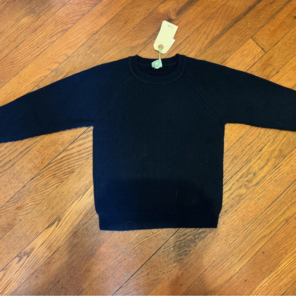 FUB Dark Navy Kids (size 5) Knit Sweater NWT